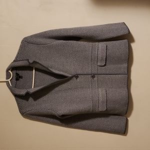 Talbots Herrington Bone Sweater Blazer